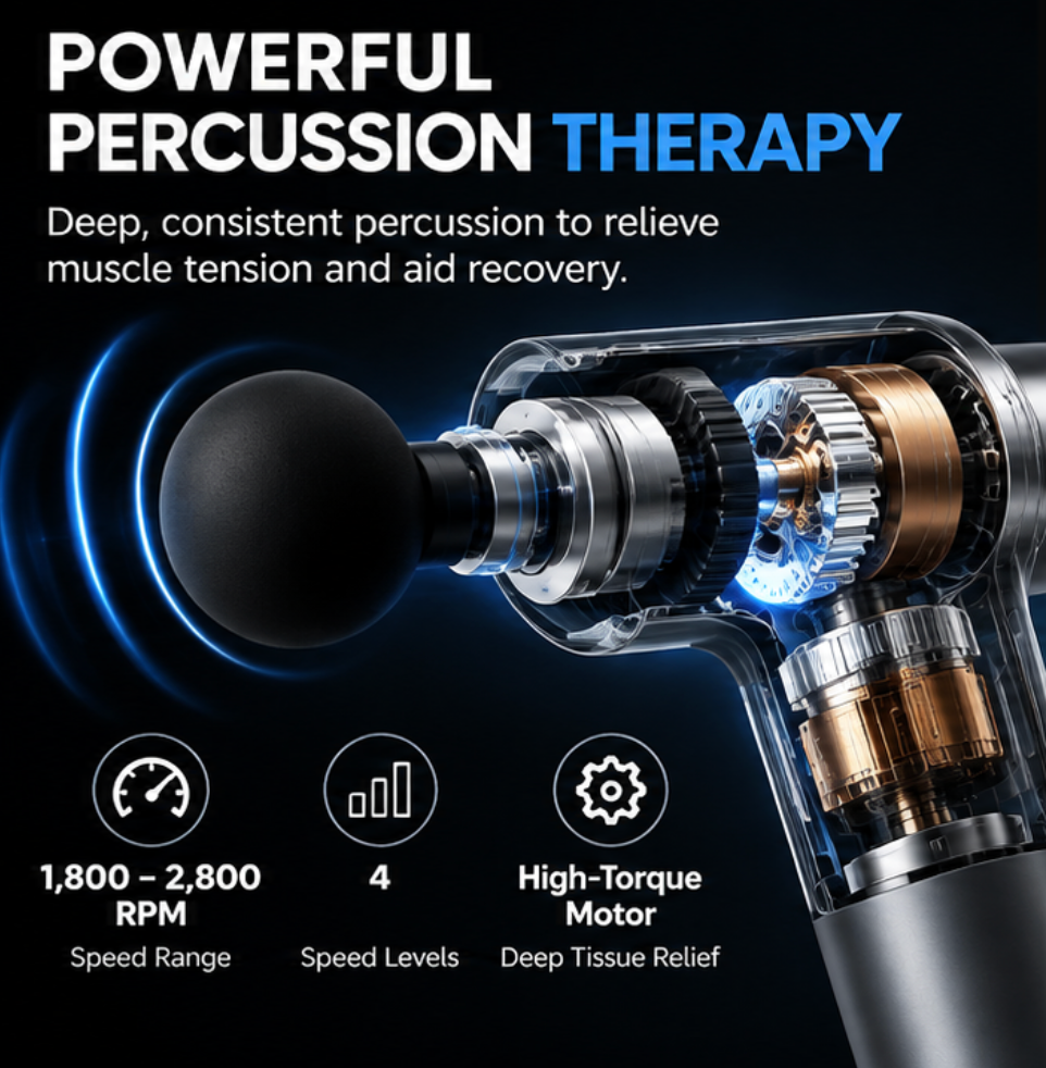MedSense Nomad – Percussion Massage Gun