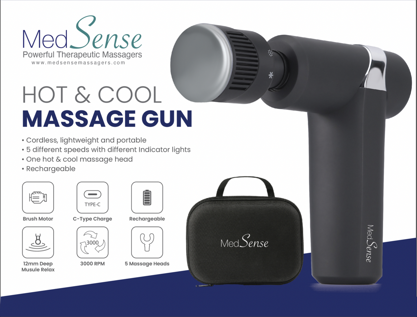 MedSense Mini Hot & Cool Massager (NEW)