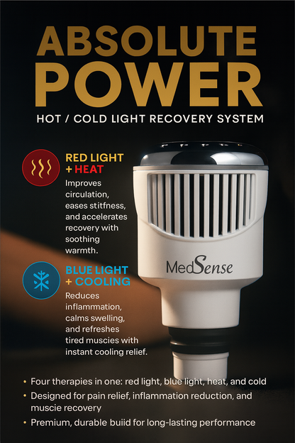 MedSense Absolute Power – Red & Blue Light Hot/Cold