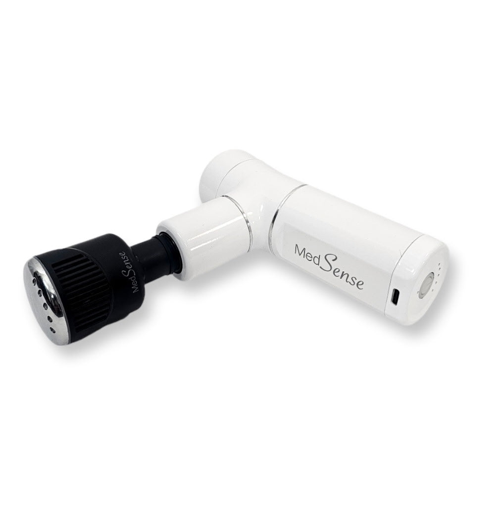 MedSense Absolute Power Handheld Percussion Massage Device with LuminaTherm Attachment