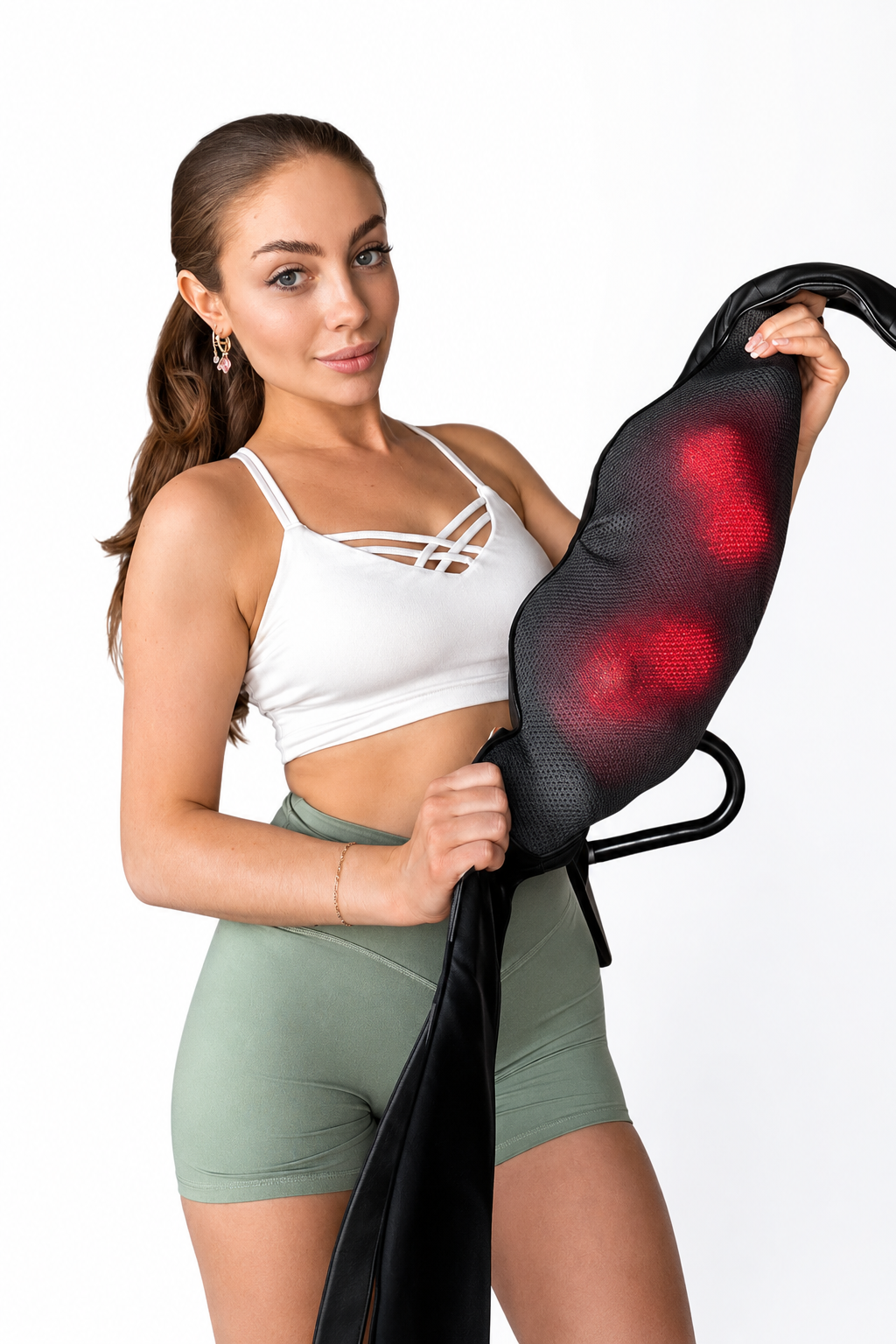 Medsense Limitless Wireless Shiatsu Massager 2 in 1 Vibration and Heat