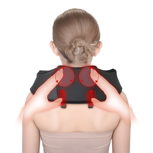 MedSense AuraMotion Wireless Neck & Shoulder Kneading Massager – Shiatsu Deep Tissue with Heat