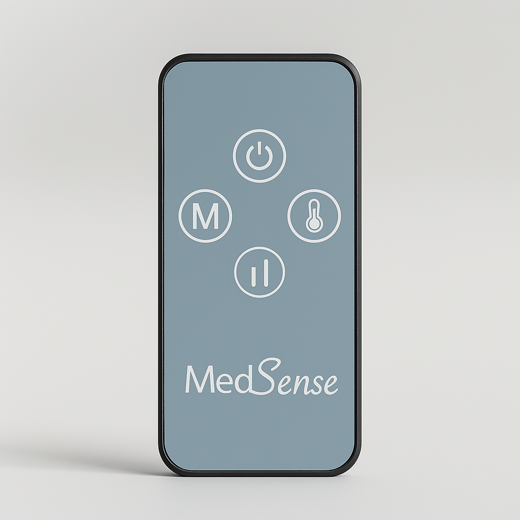 Medsense Limitless Wireless Shiatsu Massager 2 in 1 Vibration and Heat