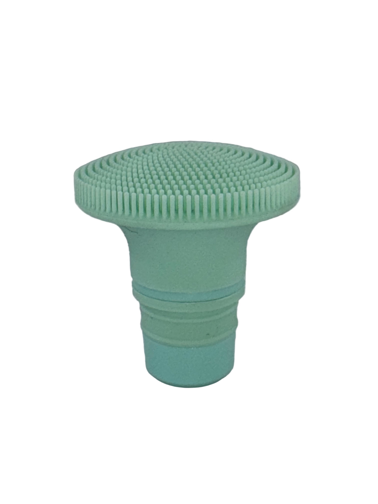Green silicone scrubber