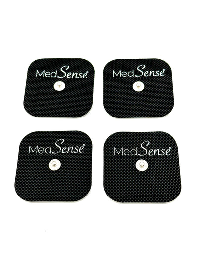 MedSense Square Electrode Pads – 5 Sets (10 Pads Total)