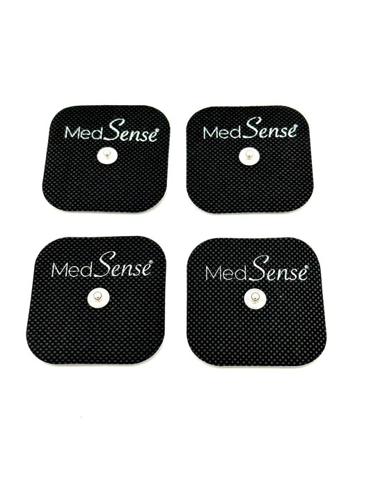 MedSense Square Electrode Pads – 5 Sets (10 Pads Total)