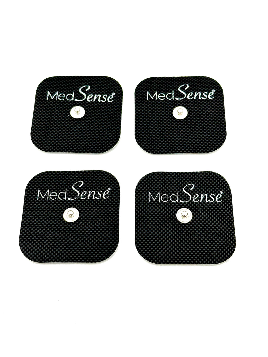 MedSense Square Electrode Pads – 5 Sets (10 Pads Total)