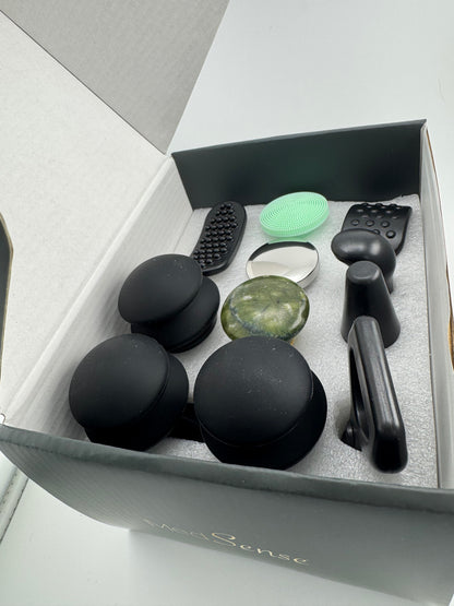 MedSense Jade Precision Set – 10-Piece Massage Gun Attachment Kit