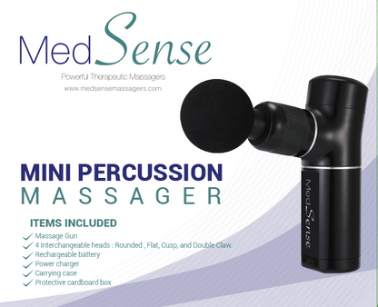 MedSense Road Warrior Mini Percussion Massager – EU & UK Only