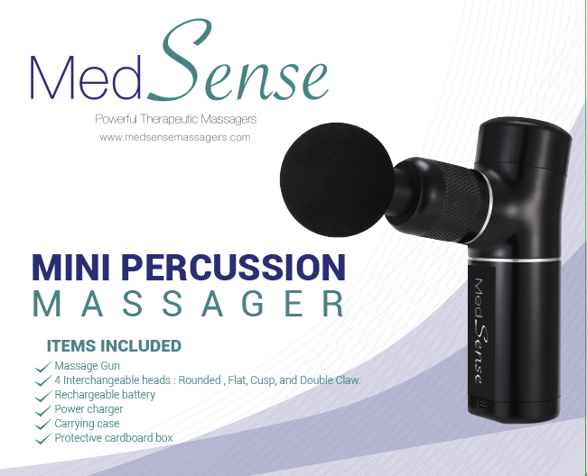 Medsense Shiatsu Massager 2 in 1 Vibration and Heat – MedSense Massagers